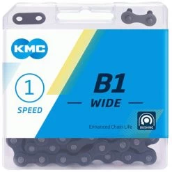 KMC B1 Wide Singlespeedkette 9 KMC B1 Wide Singlespeedkette -Mountainbikes & Zubehör 605797 groot BB1WB0112 B1 Wide Black