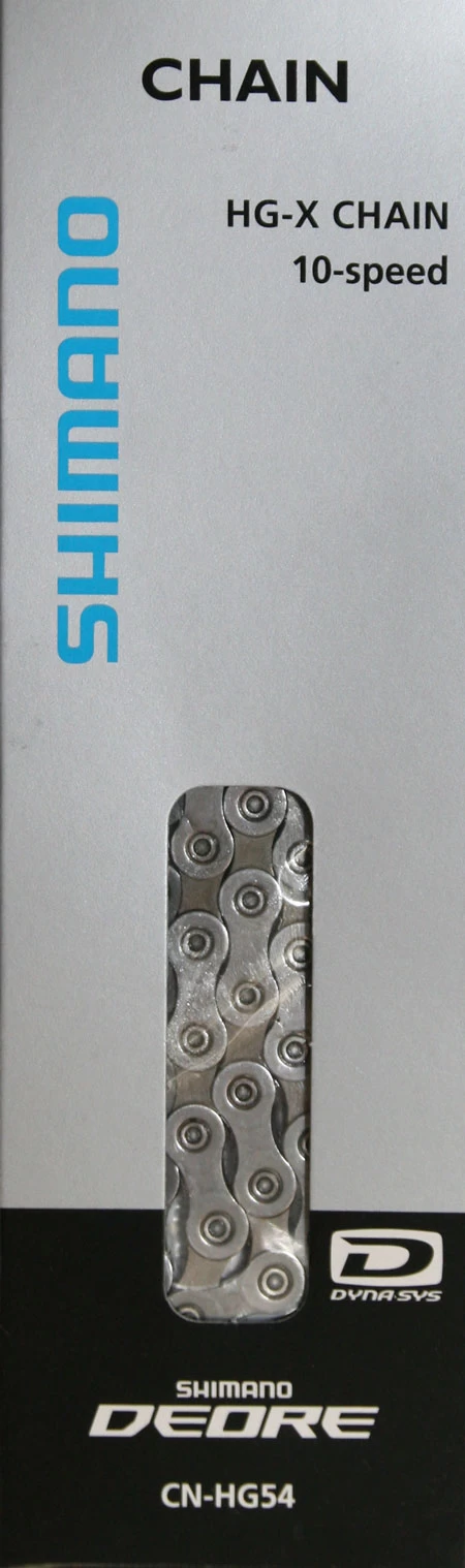 Shimano DEORE CN-HG54 10-fach Kette 116 Glieder 3 Shimano DEORE CN-HG54 10-fach Kette 116 Glieder