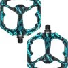 Crankbrothers Stamp 7 Plattformpedale Splatter Limited Edition -Mountainbikes & Zubehör CrankBrothers Stamp 7 small SPLATTER BLUE