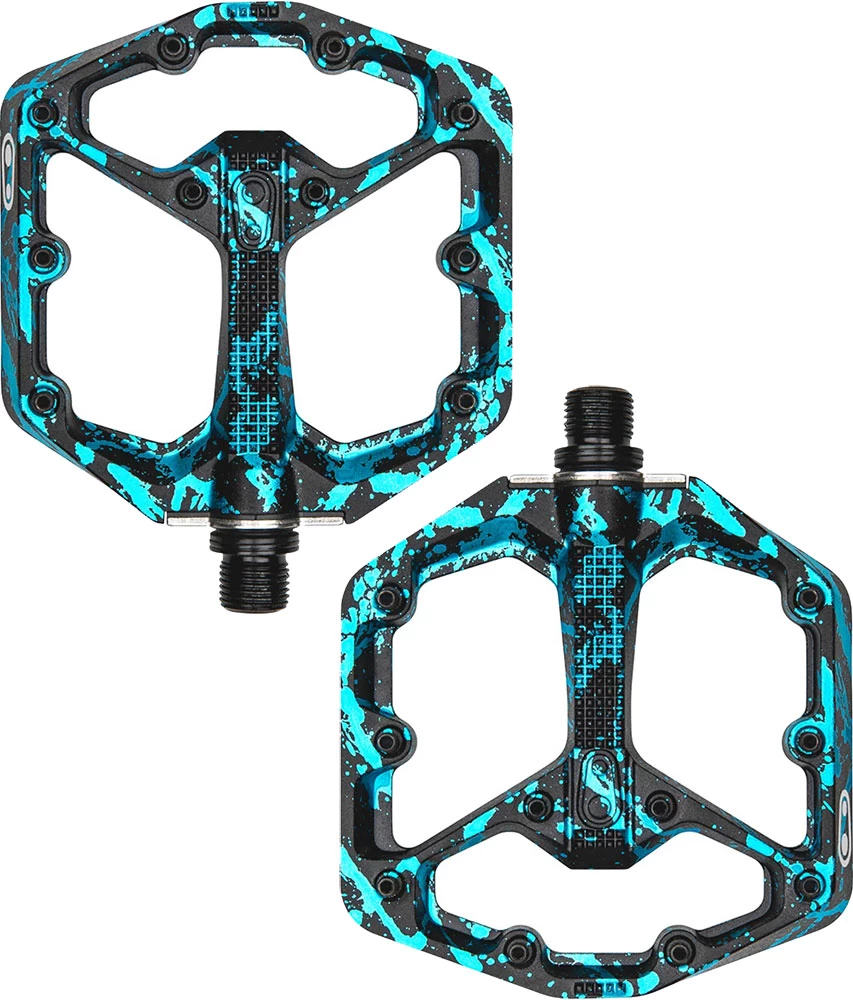 Crankbrothers Stamp 7 Plattformpedale Splatter Limited Edition 3 Crankbrothers Stamp 7 Plattformpedale Splatter Limited Edition