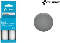 Cube Lackreparaturstift Set FLASH GREY -Mountainbikes & Zubehör Cube Lackreparaturstift Set FLASH GREY 2123