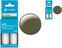 Cube Lackreparaturstift Set OLIVE GREEN