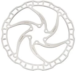 LYNX High Performance 6-Loch Bremsscheibe -Mountainbikes & Zubehör Quaxar LYNX High Performance 6 Loch Bremsscheibe silber 180mm 20060073