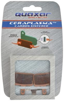 Metallic Disc Beläge Shimano B01S / B03S / Tektro A10.11 -Mountainbikes & Zubehör Quaxar Shimano B01S Tektro Auriga Metallic Disc Belage 20058032 2