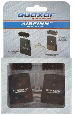 Resin/Organic Airfinn Disc Beläge Für Shimano XTR/XT/SLX/Alfine J02A -Mountainbikes & Zubehör Quaxar Shimano XTRXTSLXAlfine J02A Resin Organic Airfinn Disc Belage 20057648 b