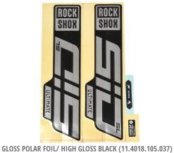ROCKSHOX SID SL Ultimate Aufkleber-Set -Mountainbikes & Zubehör RockShox 11 4018 105 037