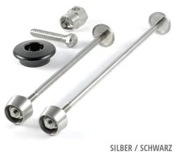 Pitlock Set 03 / GA Sicherungskit -Mountainbikes & Zubehör Set 03 GA Plug silber schwarz en