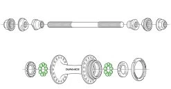 Shimano Edelstahl Kugeln 1/4" (18 Stück) -Mountainbikes & Zubehör Shimano Edelstahl Kugeln 1 4 18 Stuck Y00091370 c