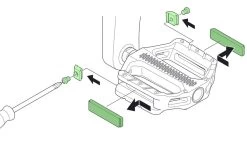 Shimano SM-PD69 Reflektorset 5 Shimano SM-PD69 Reflektorset -Mountainbikes & Zubehör Shimano SM PD69 Reflektorset YL8S98050 b