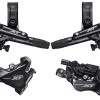 Shimano XT BR-M8120/8110 PM/FM Scheibenbremsen-Set -Mountainbikes & Zubehör Shimano XT BR M8120 8110 PM FM Scheibenbremsen Set IM8120JLFXSA100 IM81101JRRDRA1