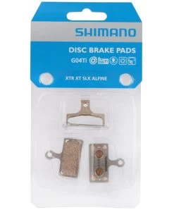 Shimano G04TI Metall Disc Beläge -Mountainbikes & Zubehör Shimano G04TI Y8LW98010 disc brake pads packing
