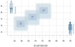 ZR Lady 6.0 -Mountainbikes & Zubehör bikesize zrlady white 1