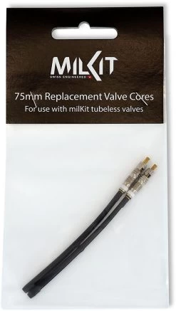 MilKit Ersatz Ventileinsätze -Mountainbikes & Zubehör milkit replacement valve cores 75mm 1